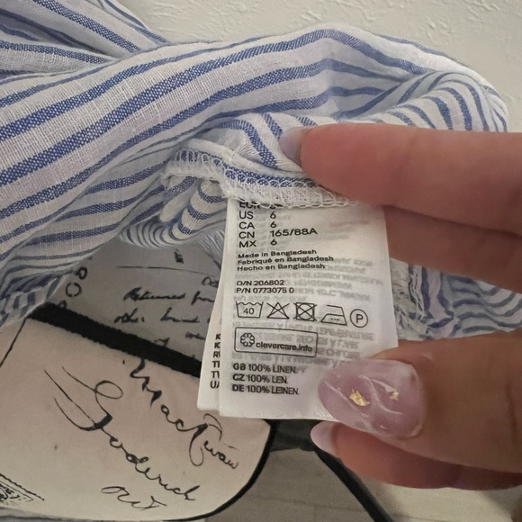 Linen blouse - Picture 7 of 7